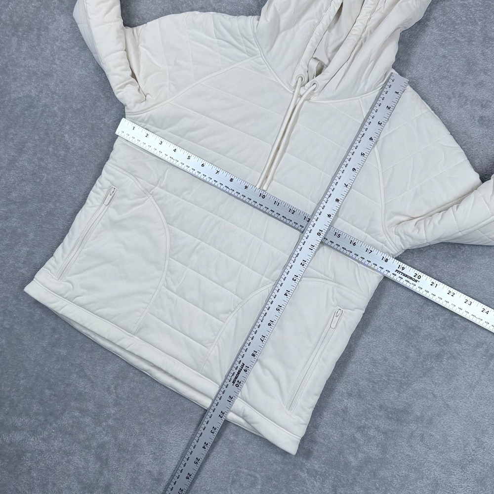 Lululemon Dynamic Movement Puffer Hoodie Womens 6 Pullover Quilted Sweatshirt - Picture 7 of 10